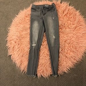 Girls grey jeans